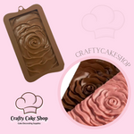 Rose Chocolate Bar Silicone Mold