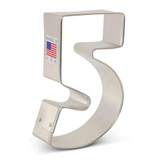 Number 5 Cookie Cutter