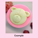 Bear Face Silicone Mold