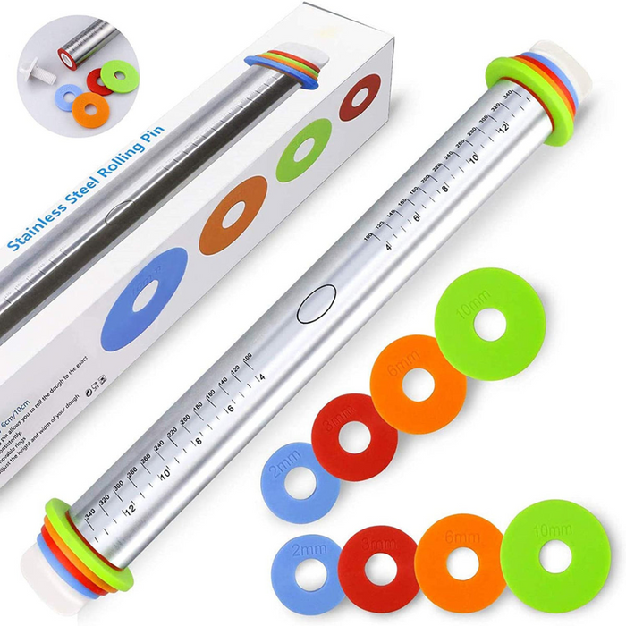 Stainless Steel Rolling Pin