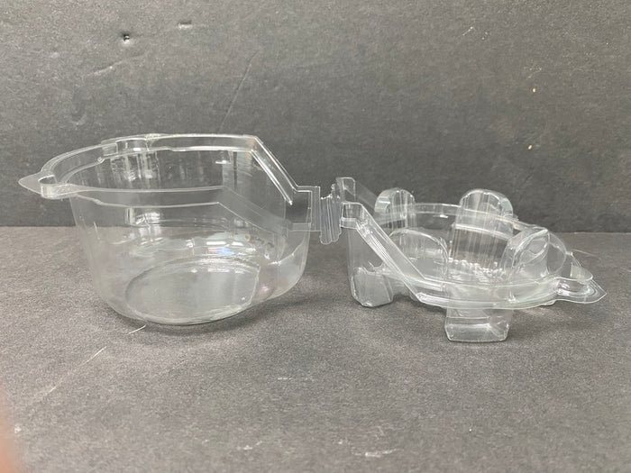 Single Cupcake Hinged Container