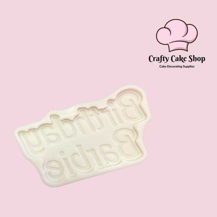 Birthday Barbie Silicone Mold