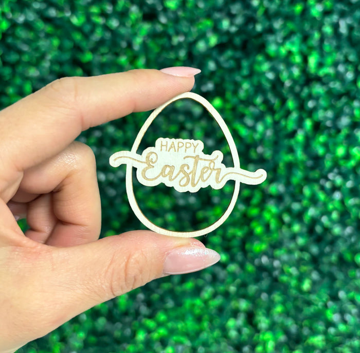 Happy Easter Wood Topper