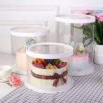 Clear Tall Round Cake Box 14 Inch
