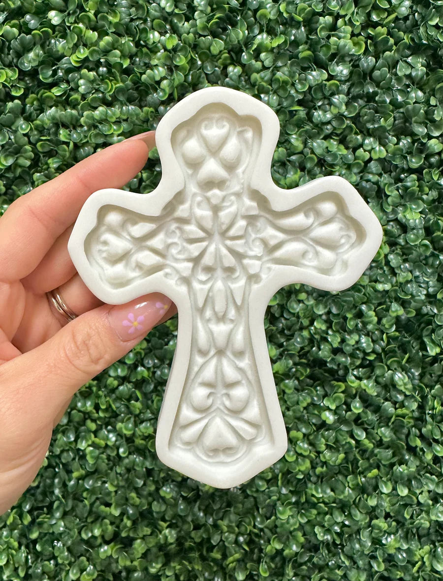 Large Cross Mold Crafty Cake Shop