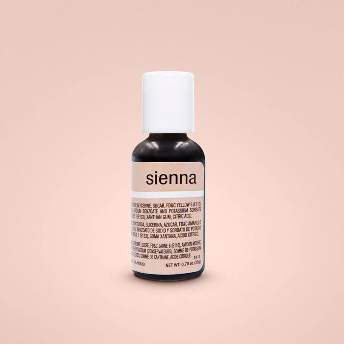 Sienna Chefmaster Liqua-gel Food Color