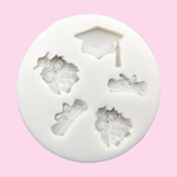Owl Graduation Cap Mold