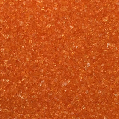 Outrageous orange sanding sugar