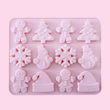 Christmas Character Silicone Mold