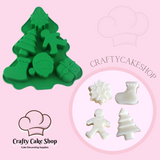 Large Christmas Tree Assorted Mold