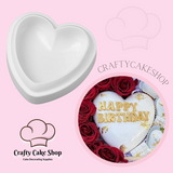 Smooth Heart Silicone Mold