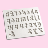 Lower Case Groovy Letters