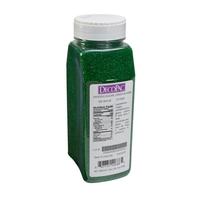 Sanding Sugar - Green (2lb 1oz)