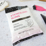Stenciling Royal Icing Mix, Tuxedo Black