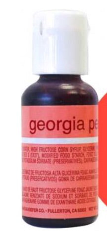 Georgia Peach Chefmaster Liqua-gel Food Coloring
