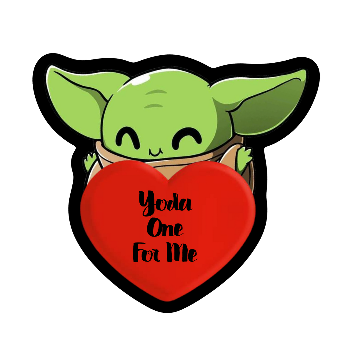 Baby Yoda Heart