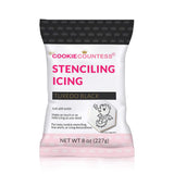 Stenciling Royal Icing Mix, Tuxedo Black