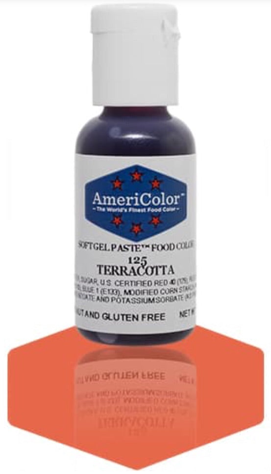 125-Terracotta Americolor Softgel Food Color