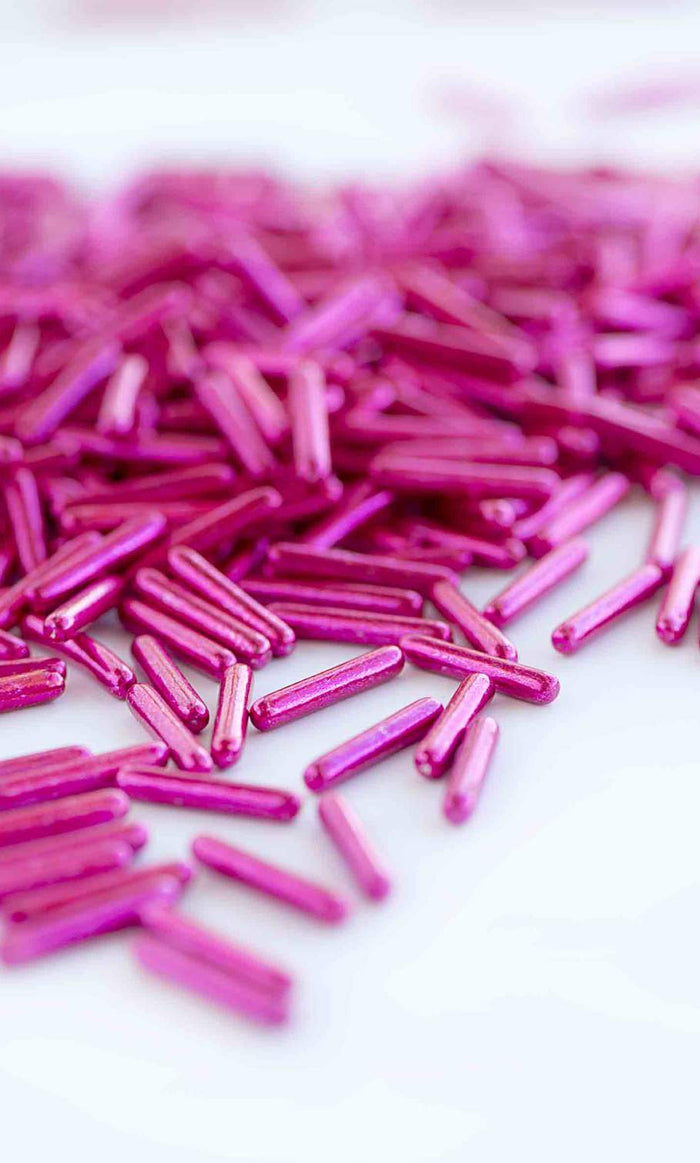 Bright Pink Metallic Rods