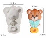 Teddy Bear Rattle Mold