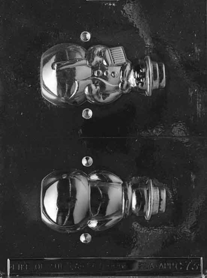 Snowman chocolate mold