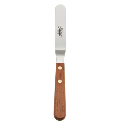 4" Blade Offset Spatula wooden handle