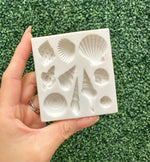 Square Seashell Silicone Mold