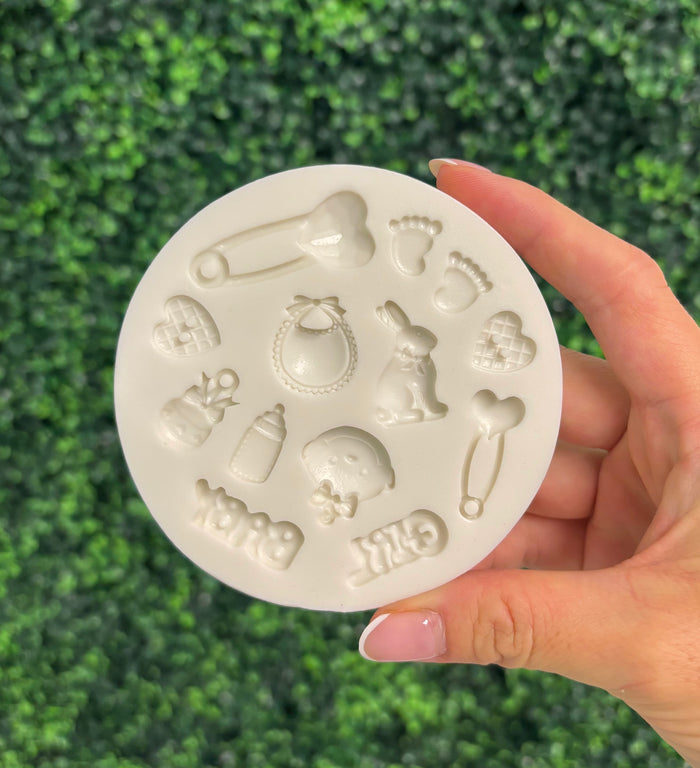 13 Assorted Baby Girl Mold