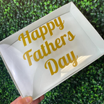 Happy Father’s Day Transfer Balloon Transfer and Treat Box Transfer