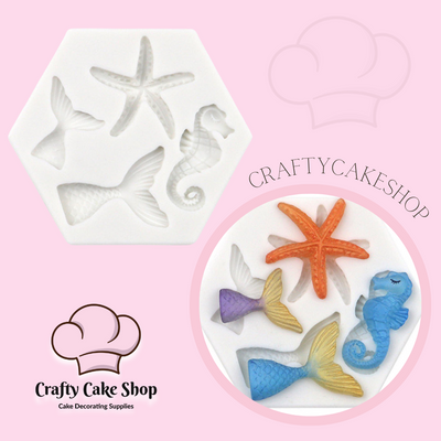 Assorted Sea Life Mold