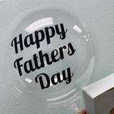 Happy Father’s Day Transfer Balloon Transfer and Treat Box Transfer
