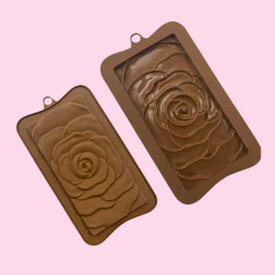 Rose Chocolate Bar Silicone Mold