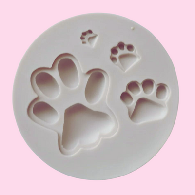 Dog Paw Silicone Mold