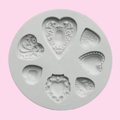 Heart Variety Silicone Mold