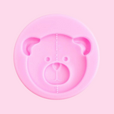 Bear Face Silicone Mold