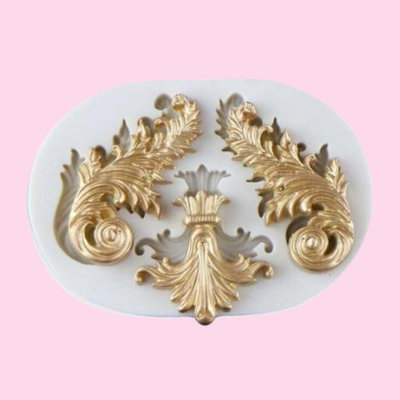 European Flower Lace Silicone Mold