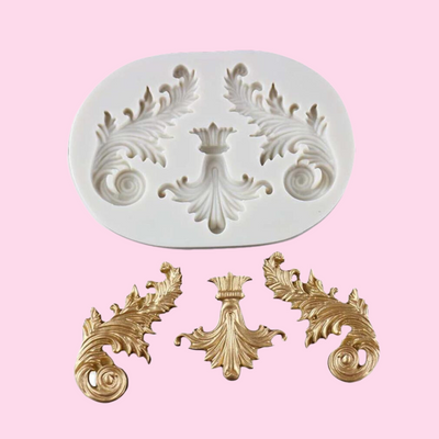 European Flower Lace Silicone Mold