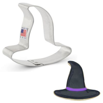 Mini Witch Hat Cookie Cutter 2 1/4" x 2" Size: 2" x 2 1/4