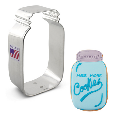 Small Mason Jar Cookie Cutter