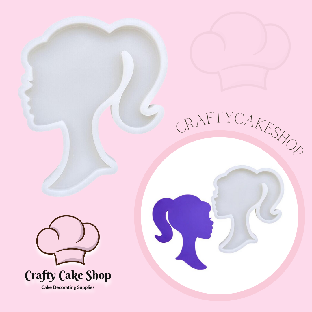 STL file Barbie Doll Head Cake Topper or Hair Accessory・3D printing idea to  download・Cults
