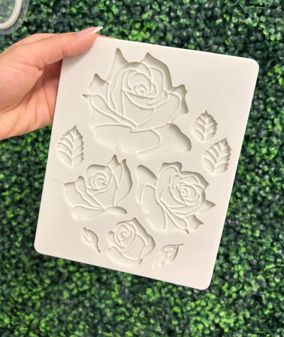 2D Large Roses