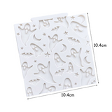 Ghost silicone stamp