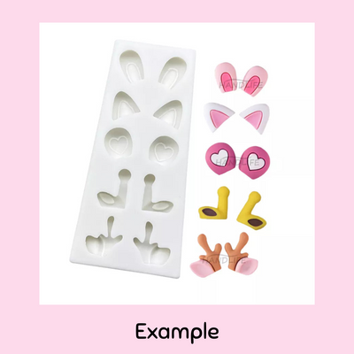 Animal Ears Silicone Mold