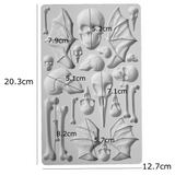 Wings and Skulls Silicone Mold