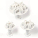 3pc Snowflake Plunger Cutter