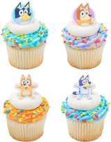 Bluey Cupcake Rings