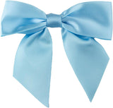 10pk NO twist tie satin bow
