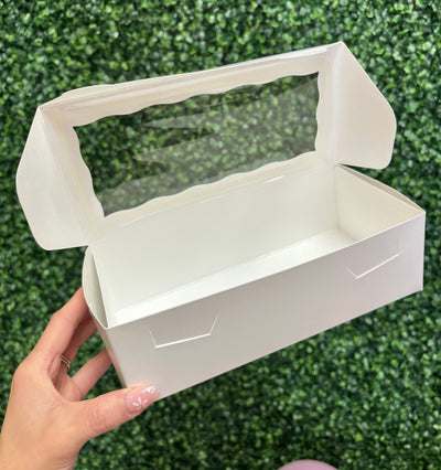 8"x4"x2.5" White Window Box