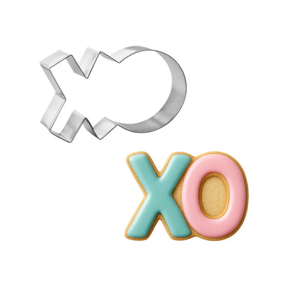 4.25" XO Cookie Cutter