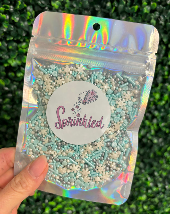 Blue Christmas Sprinkle Mix 2oz